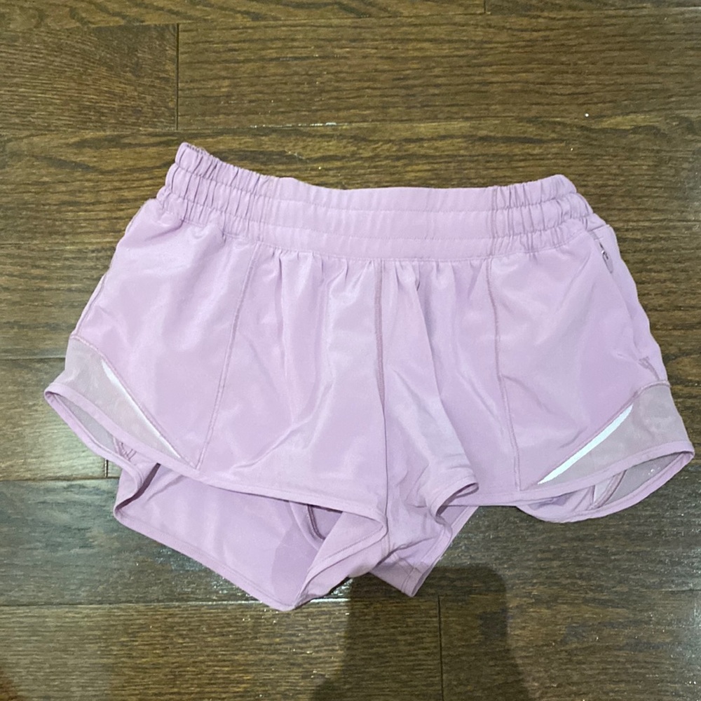 purple lululemon hottie hot shorts
